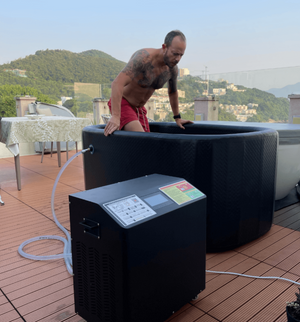 Cold Plunge Barrel FLEX with Chiller